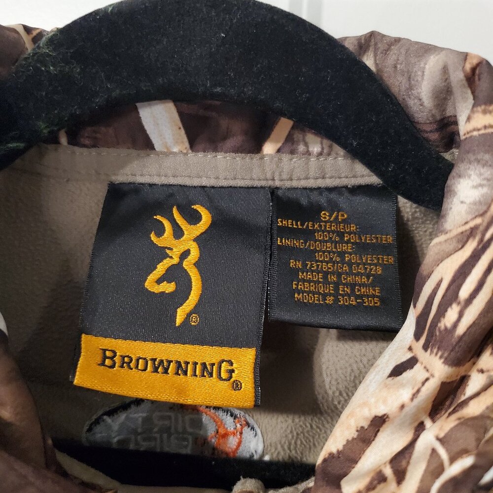 Browning Dirty Bird Soft Shell Pullover Small - image 2